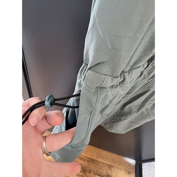 Prana Dress Women’s Medium Drawstring Waist Silky Adjustable Sleeveless - Picture 5 of 8